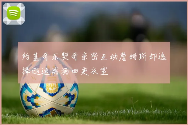 约基奇东契奇亲密互动詹姆斯却选择迅速离场回更衣室